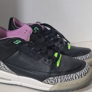 Nike Kids Air Jordan 3 Retro Electric Green